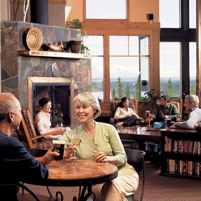 Copper River Princess Wilderness Lodge Copper Center Restaurant photo